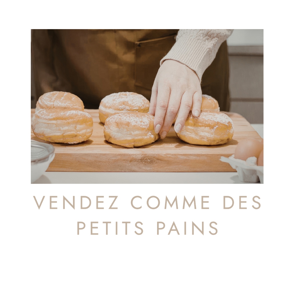 Petits pains sur une planche : vendez comme des petits pains