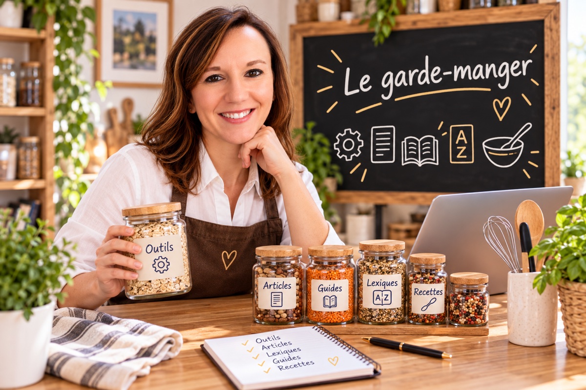 Le garde-manger : outils, articles, guides, lexiques et recettes pour cuisiner votre référencement