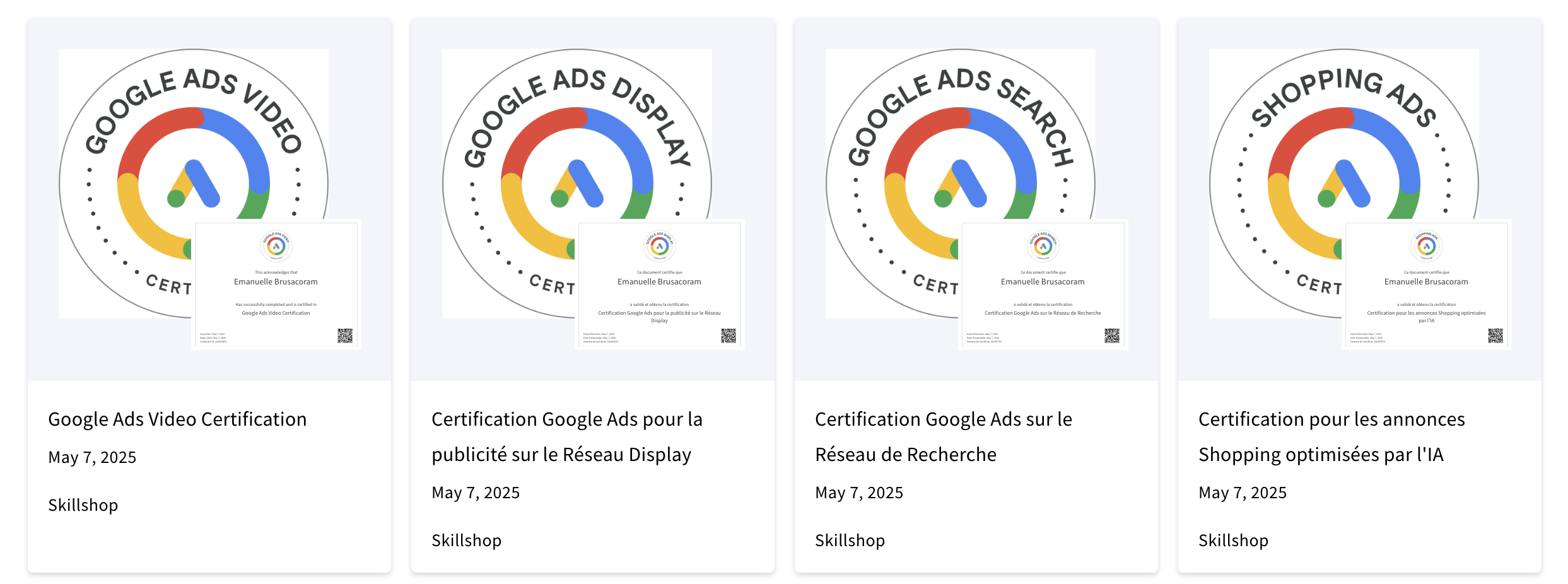 formation google ads