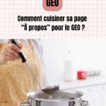 optimiser votre page à propos pour le geo ia